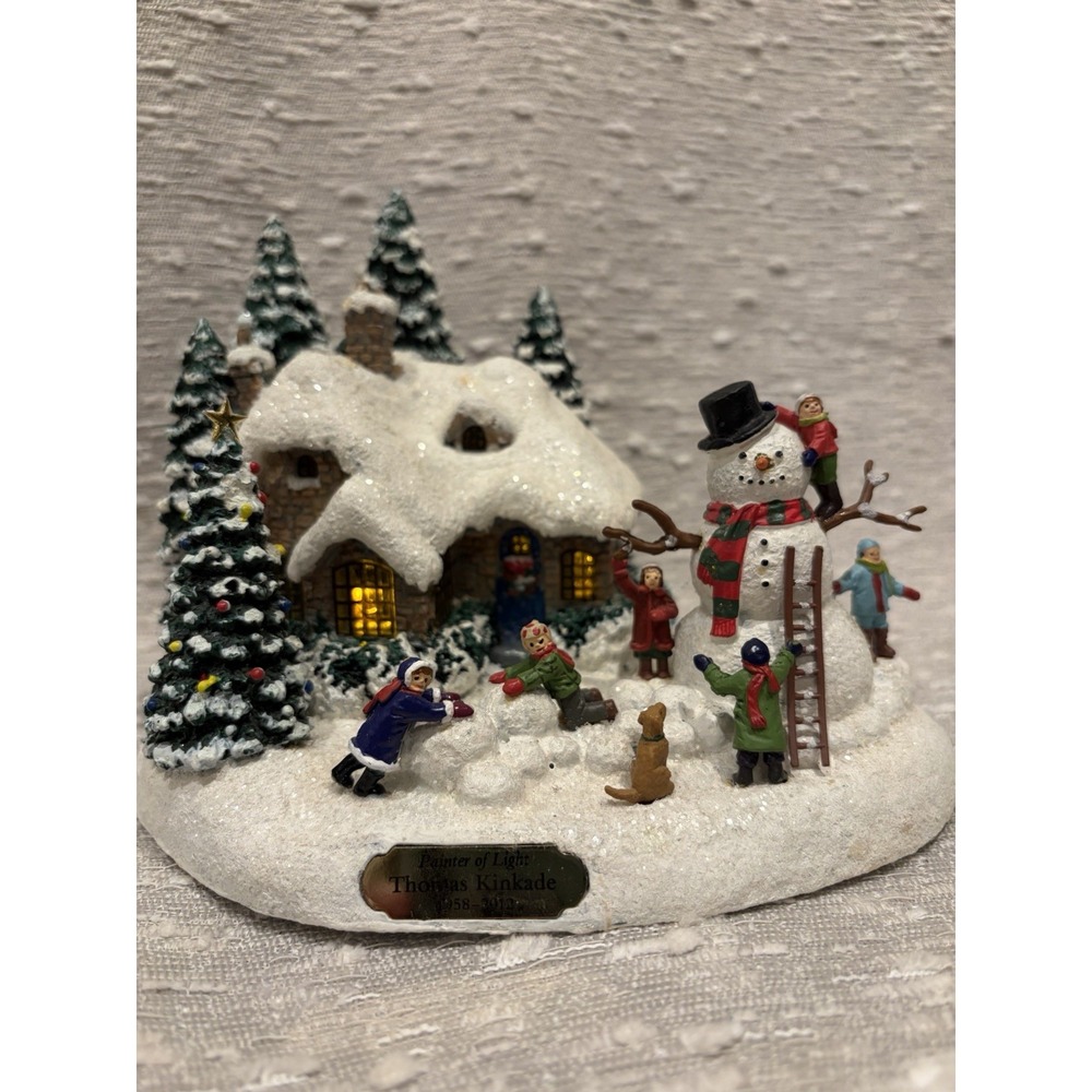 Thomas Kinkade Painter Of Light Everett's Cottage Lights Work